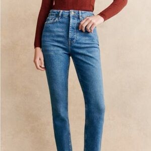 Sezane Brut Sexy jeans, size 38, like new